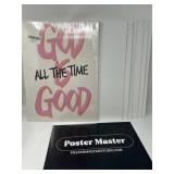 New Large Lot of Wall Decor, Includes 6 Ct Poster