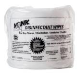 Monk disinfectant wipes 800 wipes one step