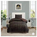 New Seek Twin Puffer Square Comforter No Holds No
