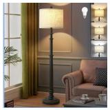 Floor Lamps for Living Room - 60" Resin Farmhouse