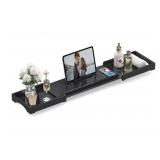 New Rulyyo Expandable Over The Tub Bath Caddy -