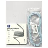 Magnetic charging data cable USB c to c 60w round