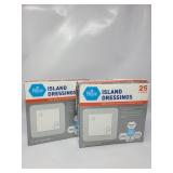 New Lot Of 2 MED PRIDE Bordered Gauze Island