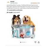 oneisall Dog Water Fountain, 7L/230oz/1.8G Quiet