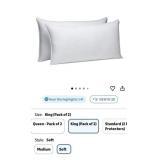 New Amazon Basics Down-Alternative Pillows for