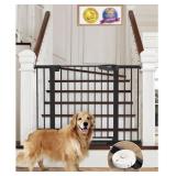 New Cumbor 29.7-46in Baby Gate for Stairs, Mom