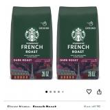 New Starbucks Ground Coffee, Dark Roast Hot or