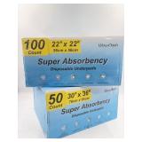New (lot of 2) Super absorbency disposable