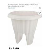 Pure Garden 13.5-in. Railing Planter with