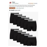 New Size large Hanes mens Underwear Boxer Briefs