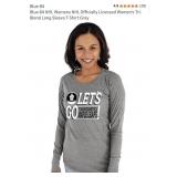 New 2XL Blue 84 NHL Womens NHL Officially