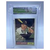 Graded Vintage Billy Goodman 1961 Topps Set Break