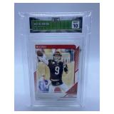 Graded Gem Mint 10 Joe Burrow 2024 Donruss