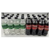 New Lot of 4 - Sprite Zero and Coke Zero, 16.9oz