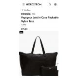 New TUMI Voyageur Just in Case Packable Nylon