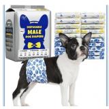 Dono Dog Diapers Male, Disposable Male Dog Wraps