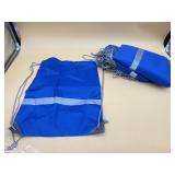 New 30Pcs drawstring backpacks royal blue