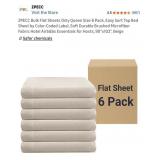 New ZPECC Bulk Flat Sheets Only Queen Size 6