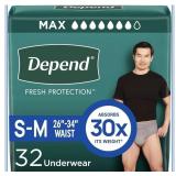 Depend Fresh Protection Adult Diapers,