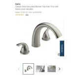 Delta Classic Deck Mounted Roman Tub Filler