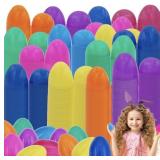 New 112-Pack Fillable Easter Eggs with Hinge Bulk