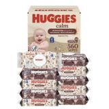 Huggies Calm Baby Wipes, Unscented,