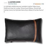 New LL LEATHER LOVERS Genuine Lambskin Leather