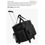 Rolling Teacher Bag Built-in Hard Support Board,