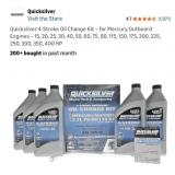 New Quicksilver 4-Stroke Oil Change Kit ï¿½ for