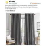 New NICETOWN Light Reducing Curtain Panels Window
