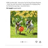 New Purple KONG Jumbler Ball - Interactive Toy