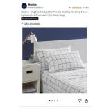 Nautica- King Sheet Set, Cotton Percale Bedding
