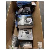 Panasonic variety lot of 8 cases of steam irons.