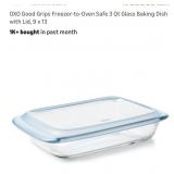 OXO Good Grips Freezer-to-Oven Safe 3 Qt Glass