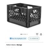 New JEZERO 24 Quart Heavy Duty Plastic Crate