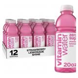 New vitaminwater Shine Strawberry Lemonade