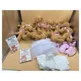 New Bear Blindfolded Diaper Changing Baby Shower