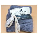 Pavilla premium plush Sherpa zipper robe for