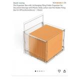 New File Organizer Box with Lid,Hanging Filing