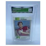 Graded Vintage Steve Spurrier 1973 Topps Set