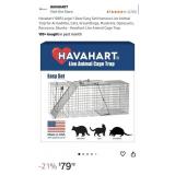 New Havahart 1085 Large 1-Door Easy Set Humane