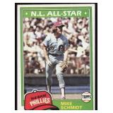 Vintage 1981 Topps #540 Mike Schmidt Philadelphia