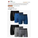 New XL Hanes mens Underwear Boxer Briefs Pack,