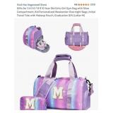 Girls-Girl Gym Bag with Shoe Compartment, Kid