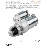 New Starter Replacement for 2002-2005 Chevrolet