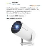 Mini Projector, Support 4K 1080P Portable