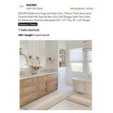 BSICPRO Bathroom Rugs and Mats Sets, 2 Piece