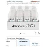New Glaceau Vitaminwater Zero, Lemonade Squeezed,