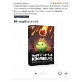 New Unstable Games Happy Little Dinosaurs Board