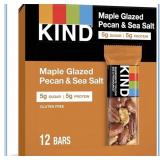 KIND Nut Bars, Maple Glazed Pecan & Sea Salt,